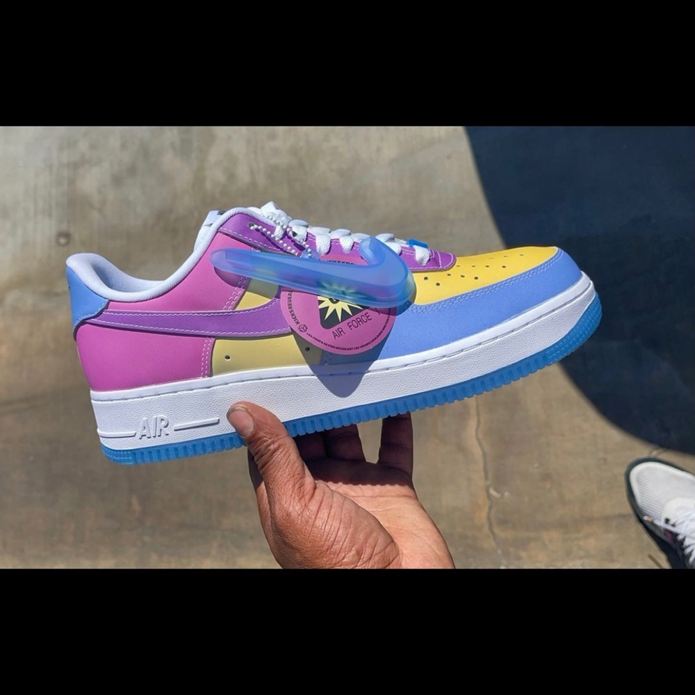 New Nike Air Force 1 UV Sunlight Color Changing